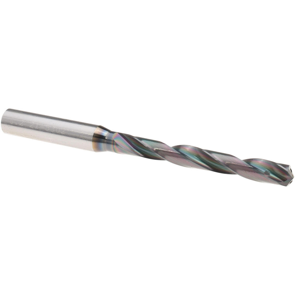 OSG HP255-2441 Jobber Drill: 6.20 mm Dia, 140 deg Point, Solid Carbide