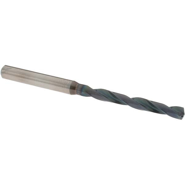 OSG HP255-1929 Jobber Length Drill Bit: 4.90 mm (0.1929) Dia, 140 deg, Solid Carbide