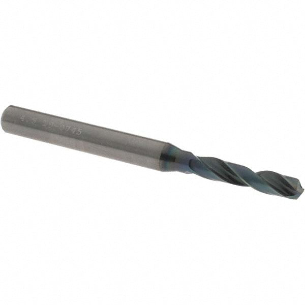 OSG HP253-1772 Screw Machine Drill Bit: #16 (0.1770) Dia, 140 deg, Solid Carbide