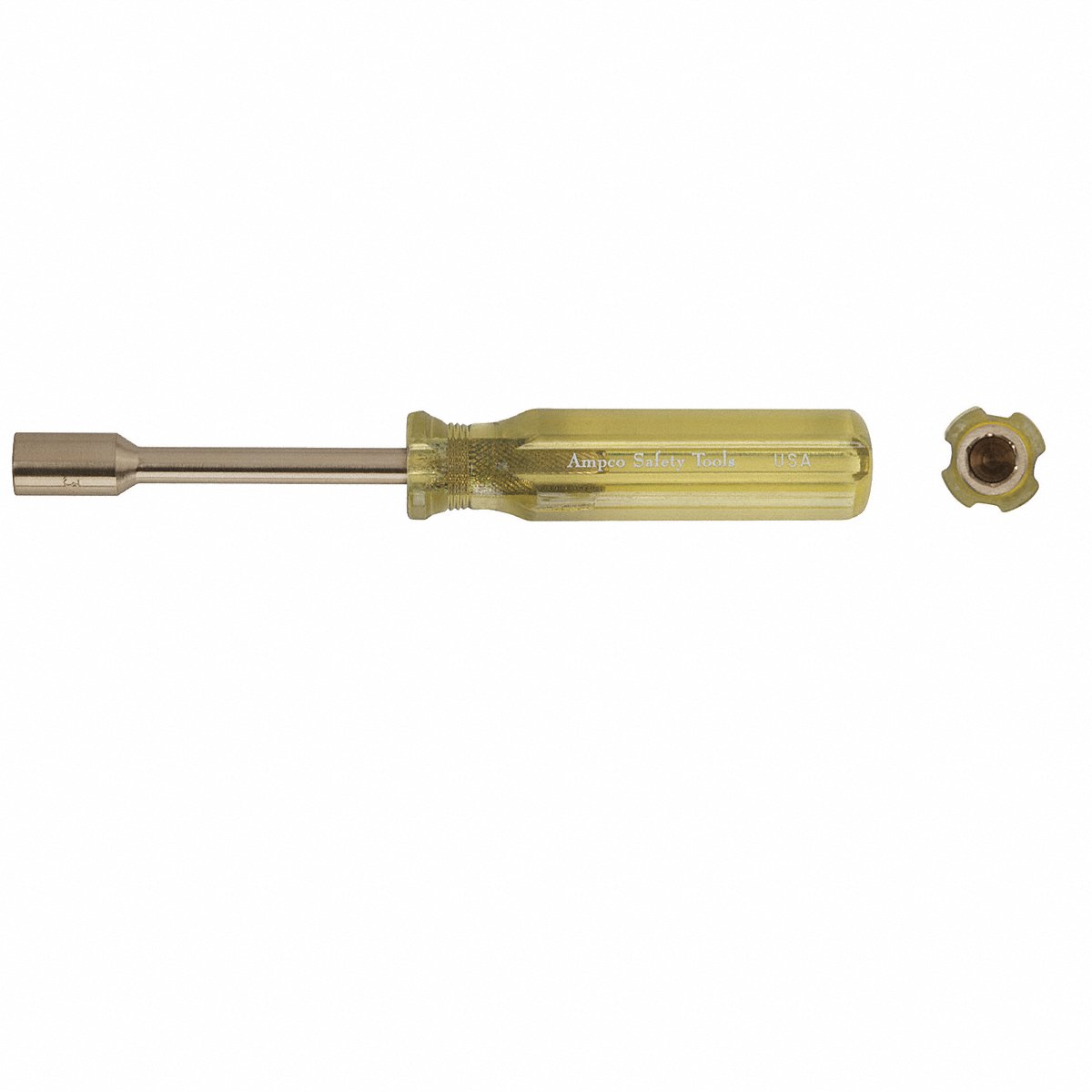 Ampco Solid Round Nut Driver 1/4 in (ND-1/4)