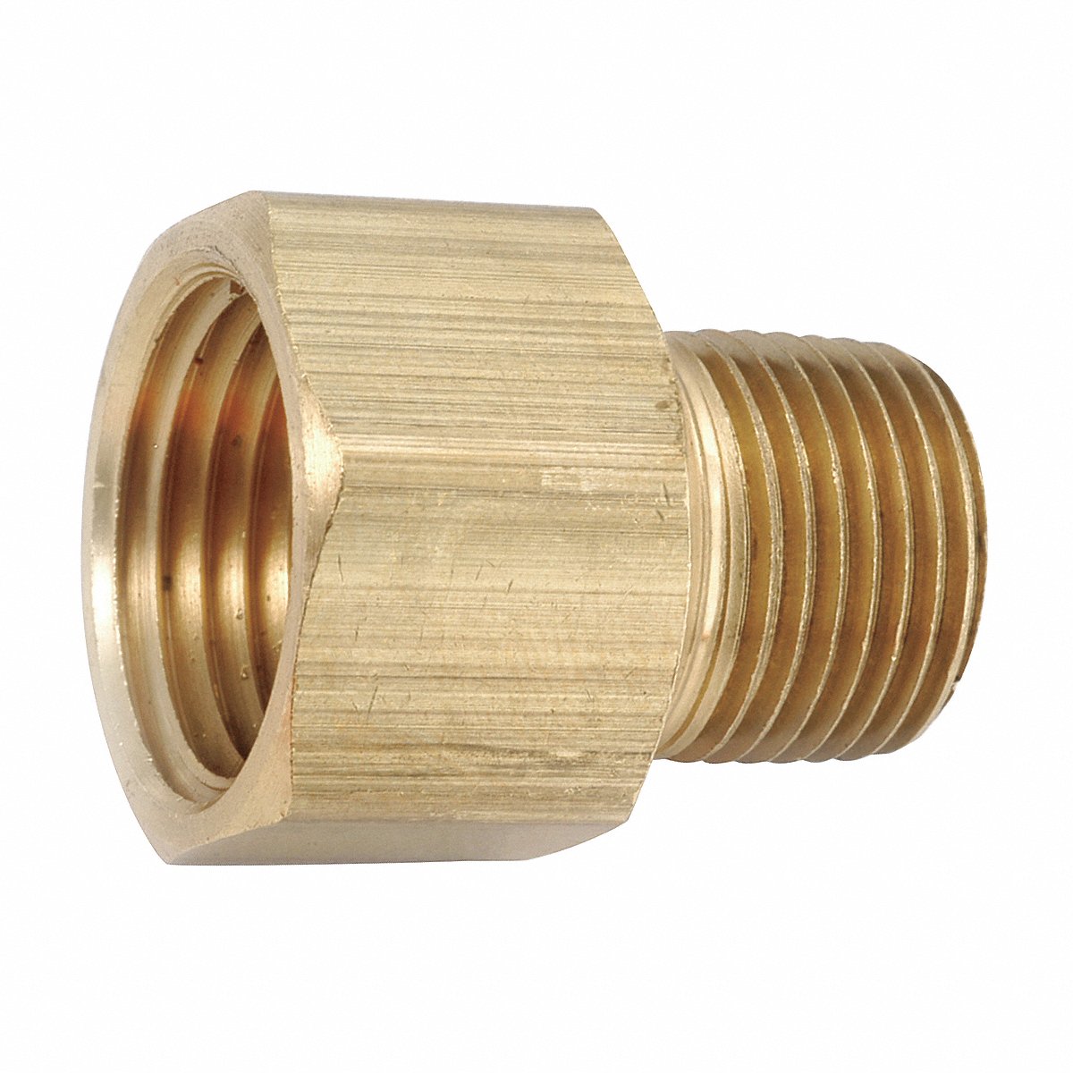 Geib Industries, Inc. Reducing Adapter, Brass, 1/2 X 3/8 In, 8 in (706120-0806)