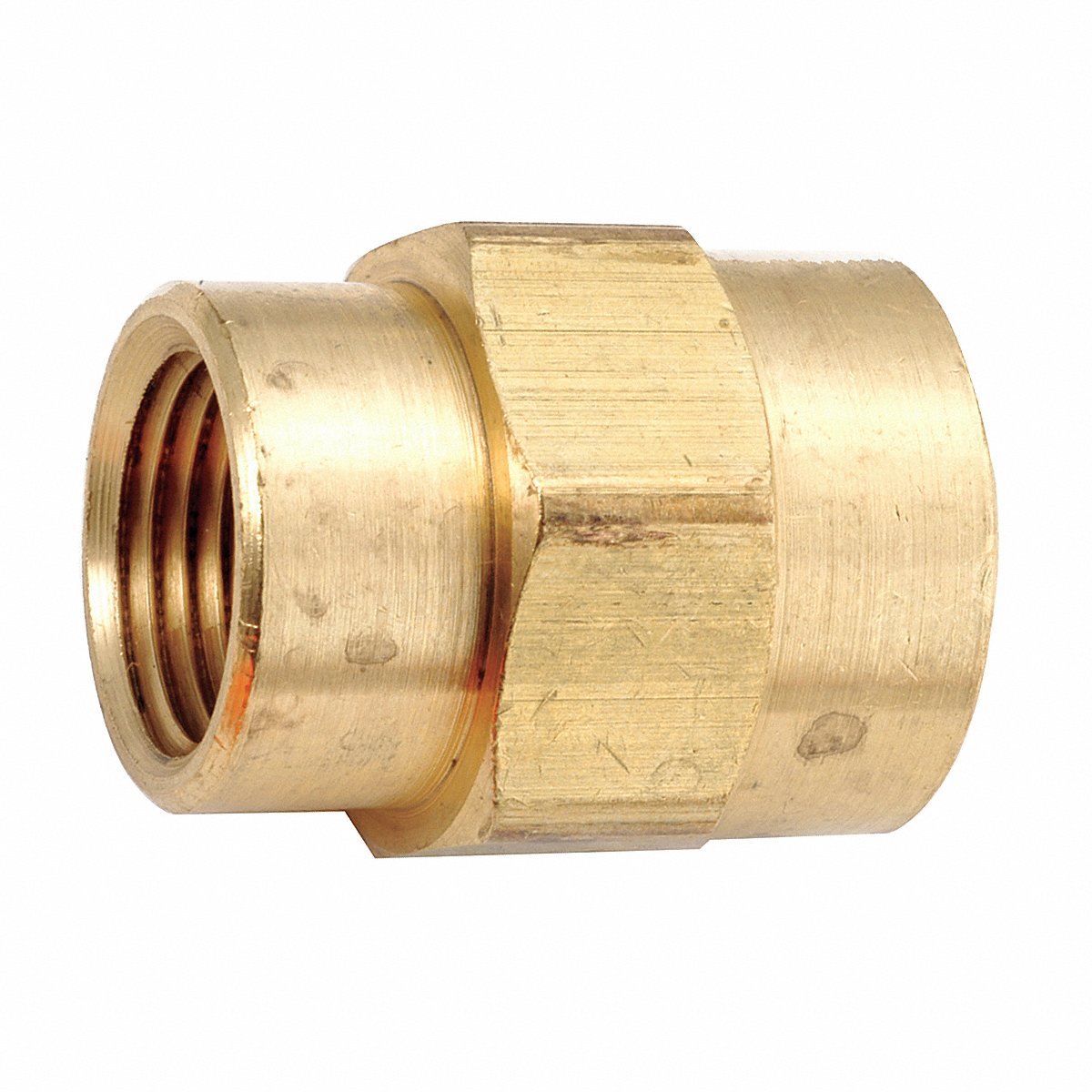 Geib Industries, Inc. Reducing Coupling, Brass, 3/4 X 1/2 In, 2 in (706119-1208)
