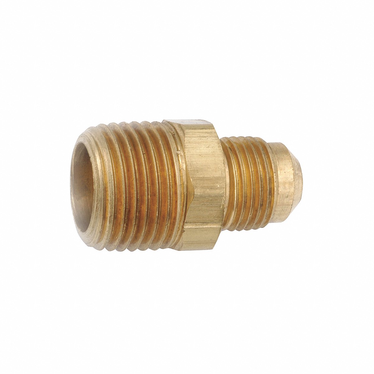 Geib Industries, Inc. Male Connector, 45 Deg., Male Flare X Mnpt (704048-0404)