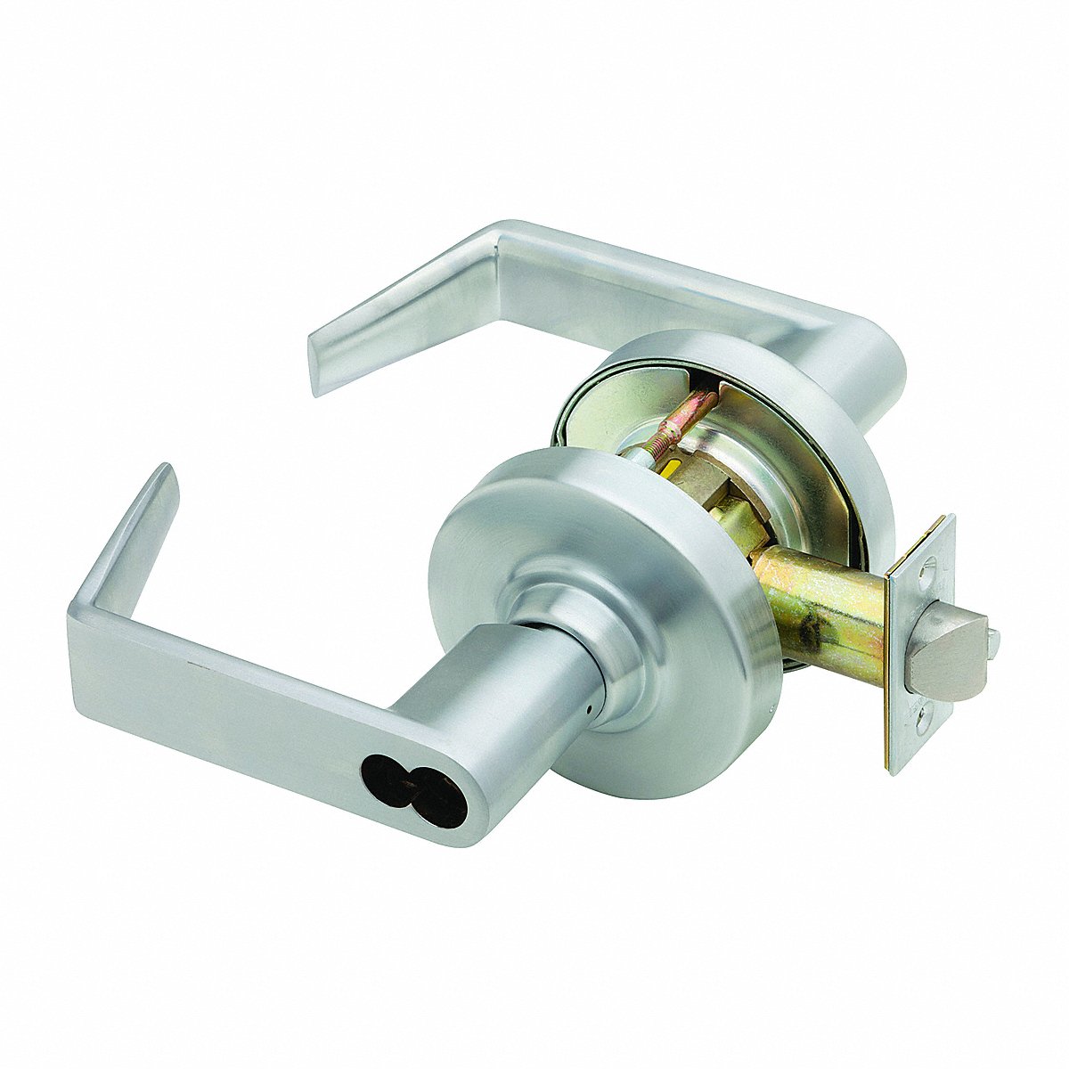 Schlage Lever Lockset Mechanical Classroom Grd.1 (ND94JD RHO 626)
