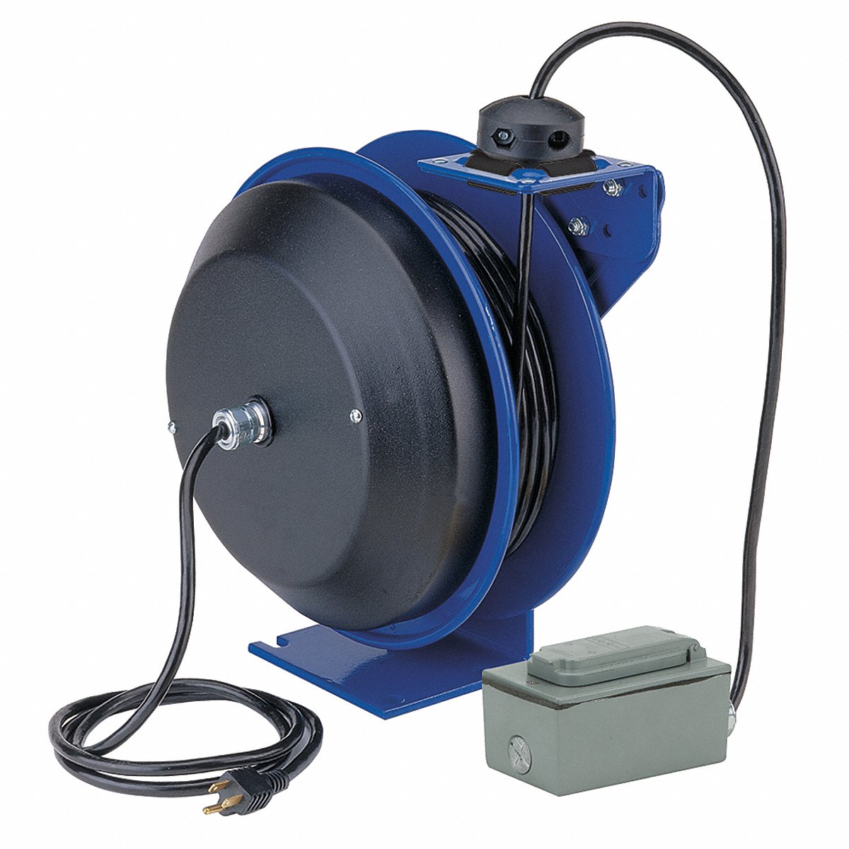 Coxreels Cord Reel, 50Ft, 12 Awg, Gfci, 120Vac, 50ft (PC13-5012-F)