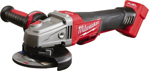 Milwaukee Tool 2882-20 M18 FUEL 4-1/2"/5" Braking Grinder w/ ONE-KEY Paddle Switch, No Lock