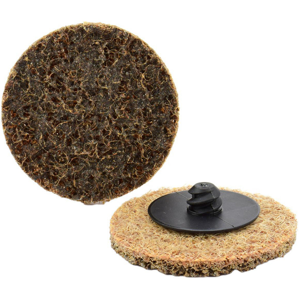 ARC Abrasives 59341 Quick-Change Discs; Disc Diameter: 2; Abrasive Type: Non-Woven; Abrasive Material: Aluminum Oxide; Grade: Coarse; Quick Change Compatibility: Type R; Attaching System: TR (Type III)