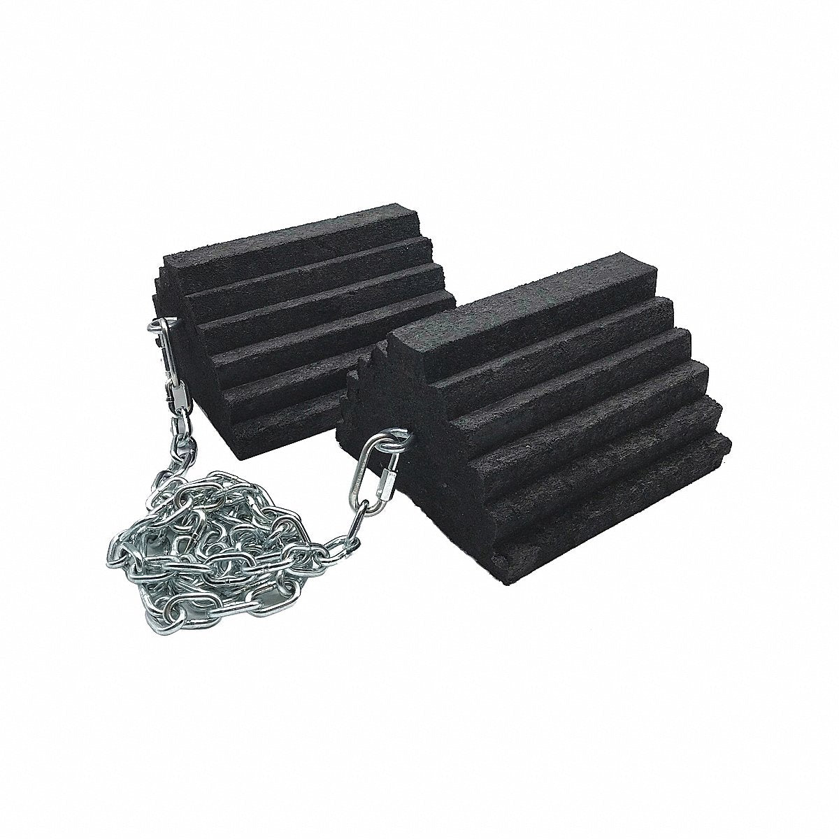 Checkers Wheel Chock, 8" W X 8" D X 5" H, Pr, 8" (CH4121-8-CH3)