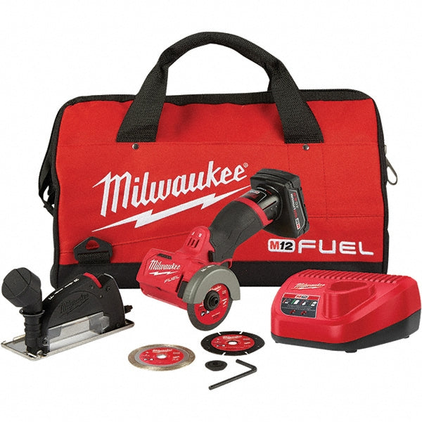 Milwaukee Tool 2522-21XC M12 FUEL 3" Compact Cut Off Tool Kit