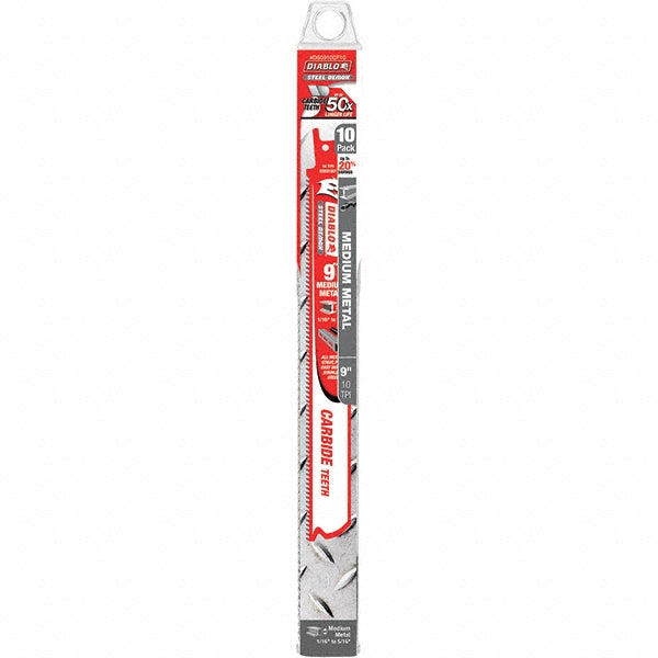 DIABLO DS0910CF10 Reciprocating Saw Blade: Solid Carbide