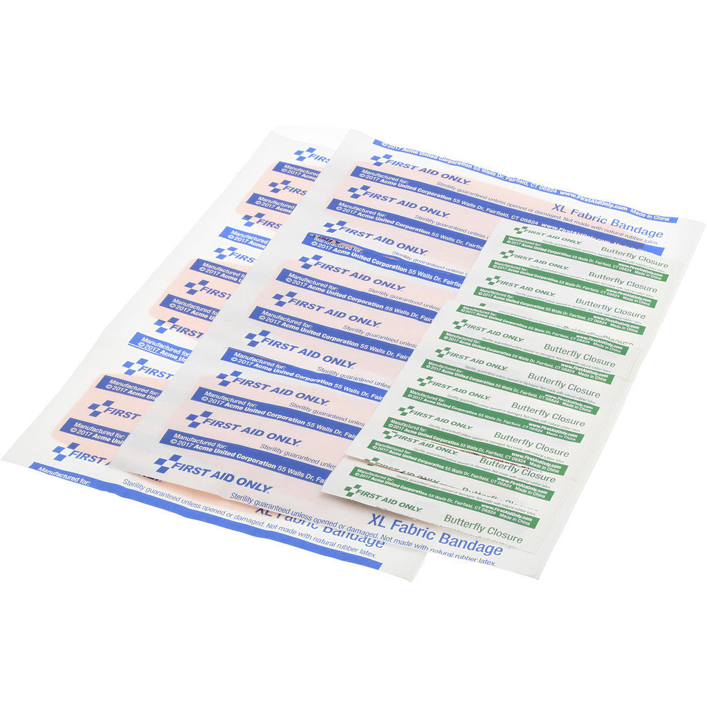 First Aid Only FAE-6105 4" Long x 1/8" Wide, Butterfly Wound Care