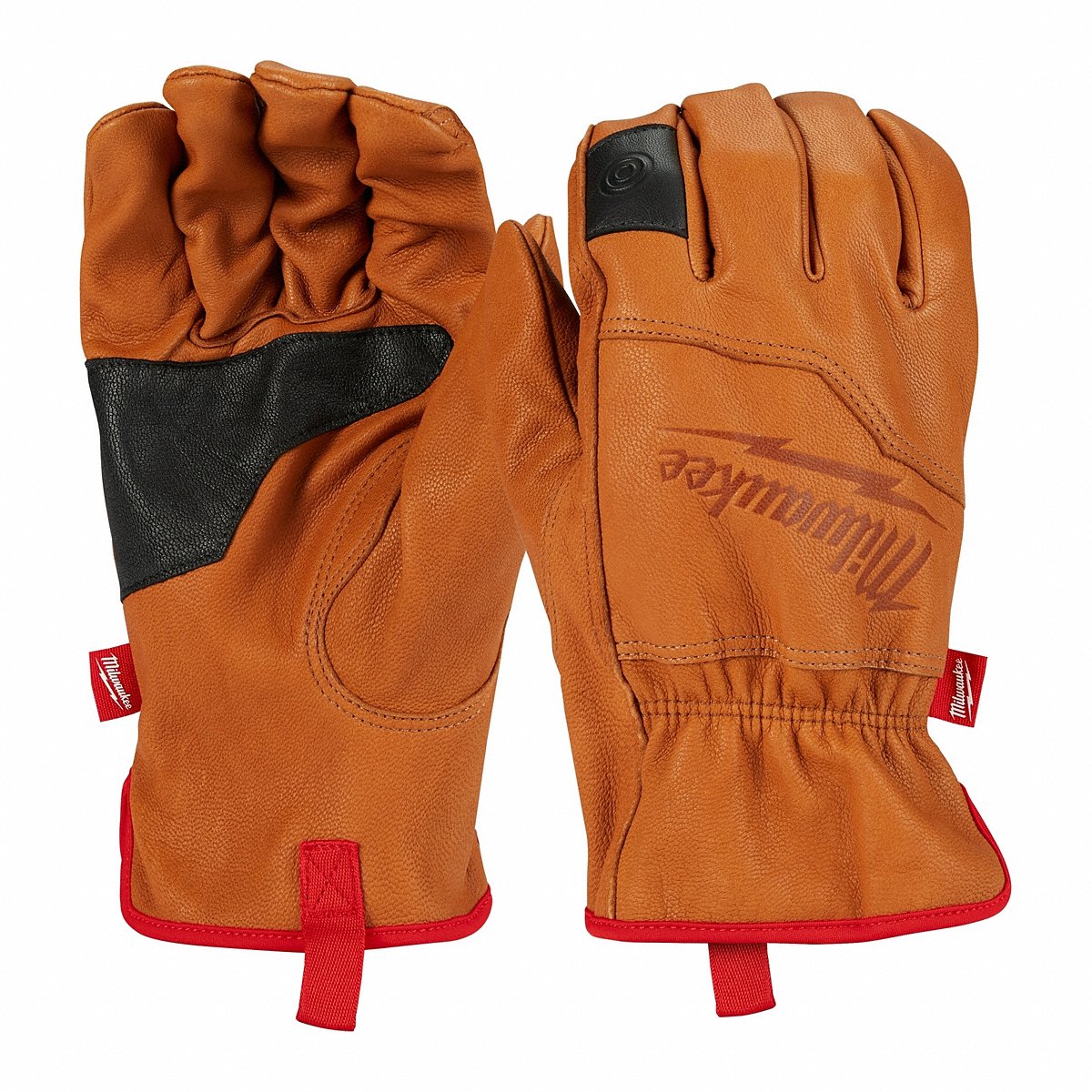 Milwaukee Goatskin Leather Work Gloves L PR (48-73-0012)