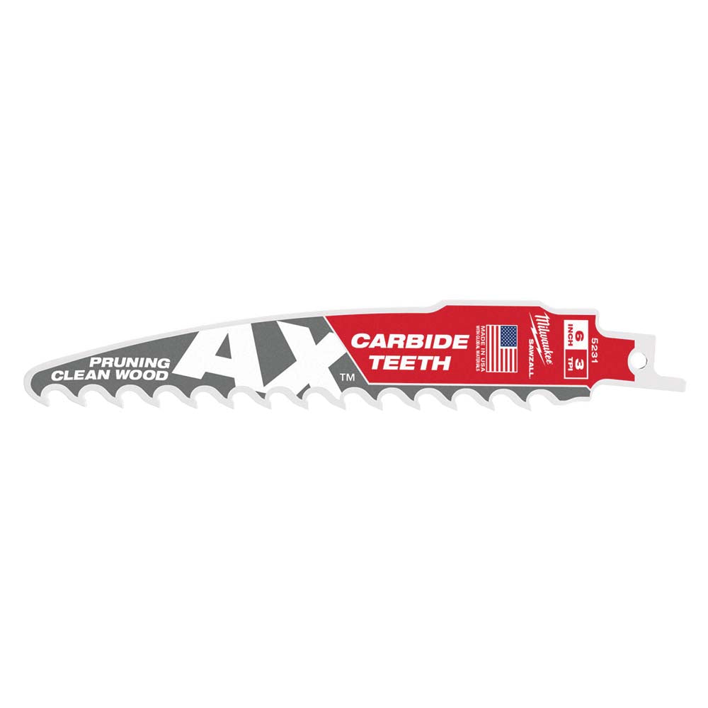 Milwaukee Tool 48-00-5231 Reciprocating Saw Blade: Solid Carbide