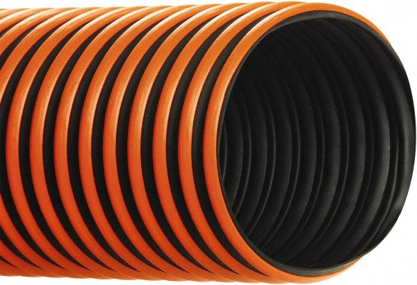 Hi-Tech Duravent 200204001725 Blower Duct Hose: 4" ID, 10.00 in/Hg Vac Rating, 8.00 psi, Rubber