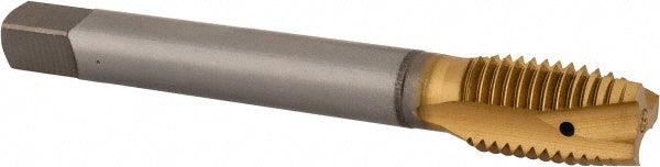 OSG 2692905 Spiral Point Tap: M16x2 Metric, 3 Flutes, Plug Chamfer, 6H Class of Fit, HSS-E Vanadium, TiN Coated