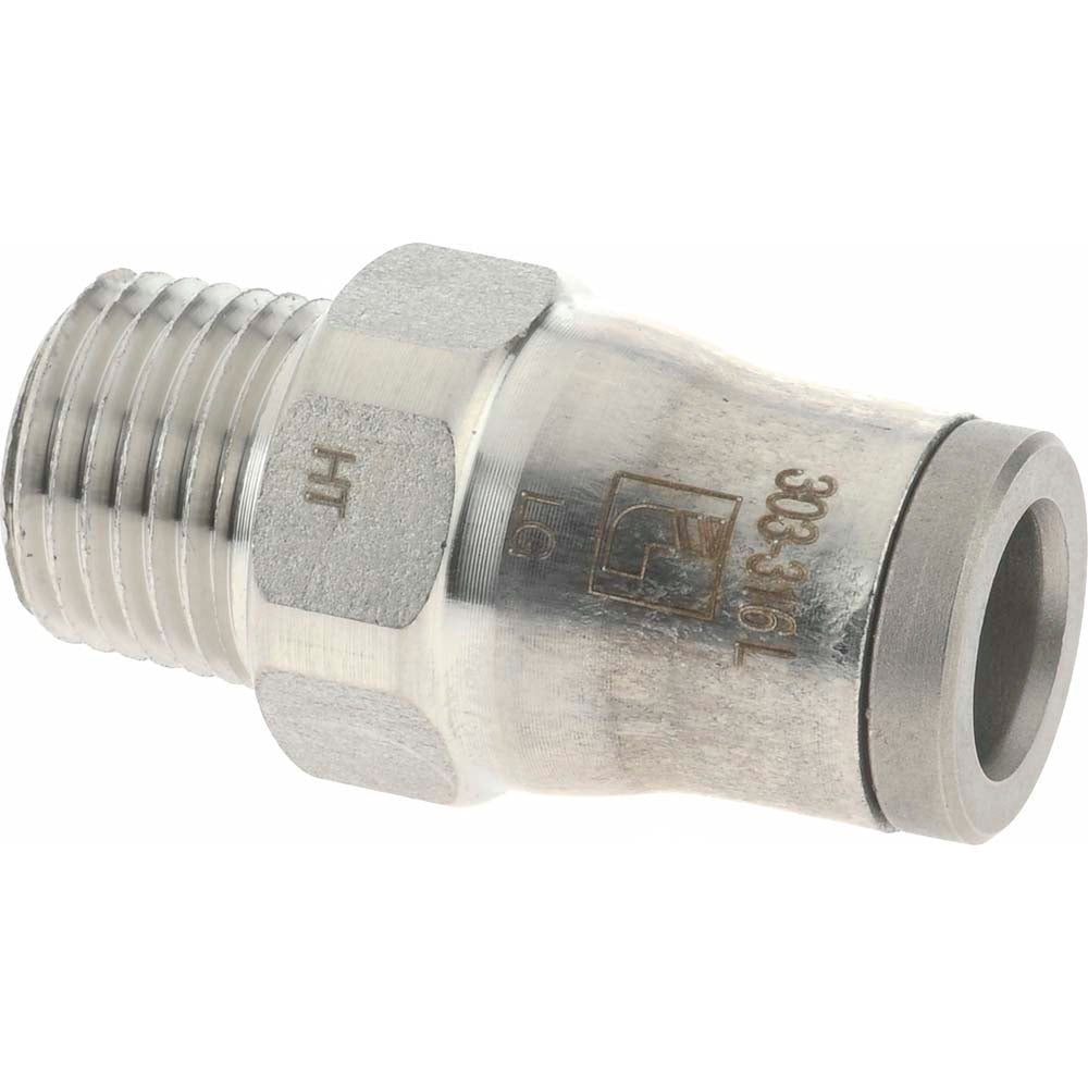 Legris 3805 56 11 Push-to-Connect Tube x MNPT x Tube x Male Connector: NPT, 1/4" Tube OD