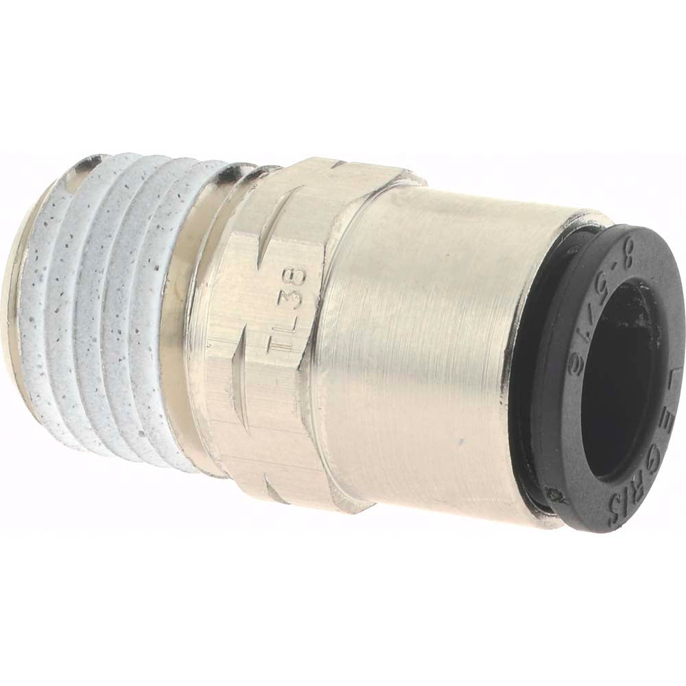 Legris 3175 08 14 Push-to-Connect Tube x MNPT Connector: NPT, 5/16" Tube OD