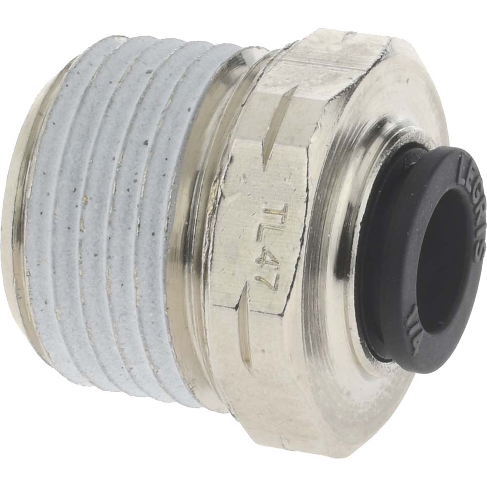 Legris 3175 56 18 Push-to-Connect Tube x MNPT Connector: NPT, 1/4" Tube OD