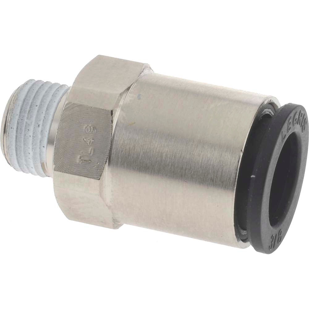 Legris 3175 60 11 Push-to-Connect Tube x MNPT Connector: NPT, 3/8" Tube OD