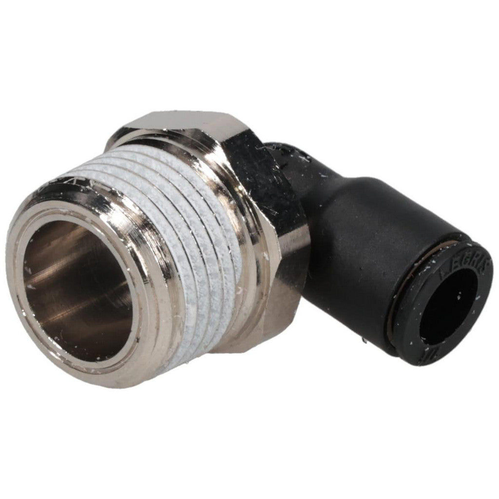 Legris 3109 56 18 Push-to-Connect Fitting: Male Elbow, NPT, 1/4" OD