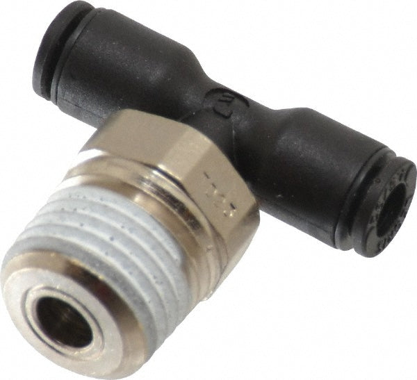 Legris 3108 04 14 Push-To-Connect Tube Fitting: Male Branch Tee, 1/4" Thread, 5/32" OD