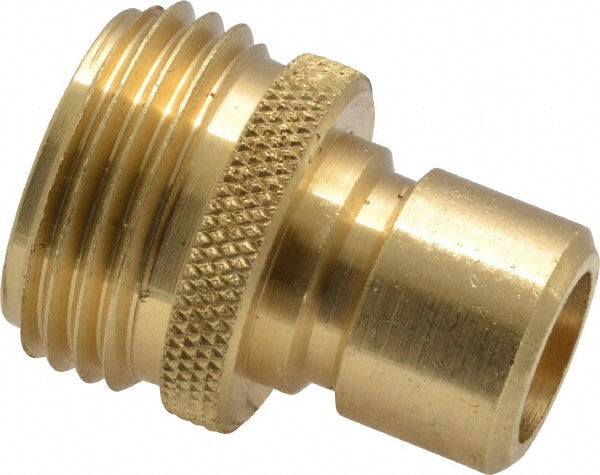 Coilhose Pneumatics 1001 Garden Hose Connector: 0.75" Hose, 3/4" NH, Brass