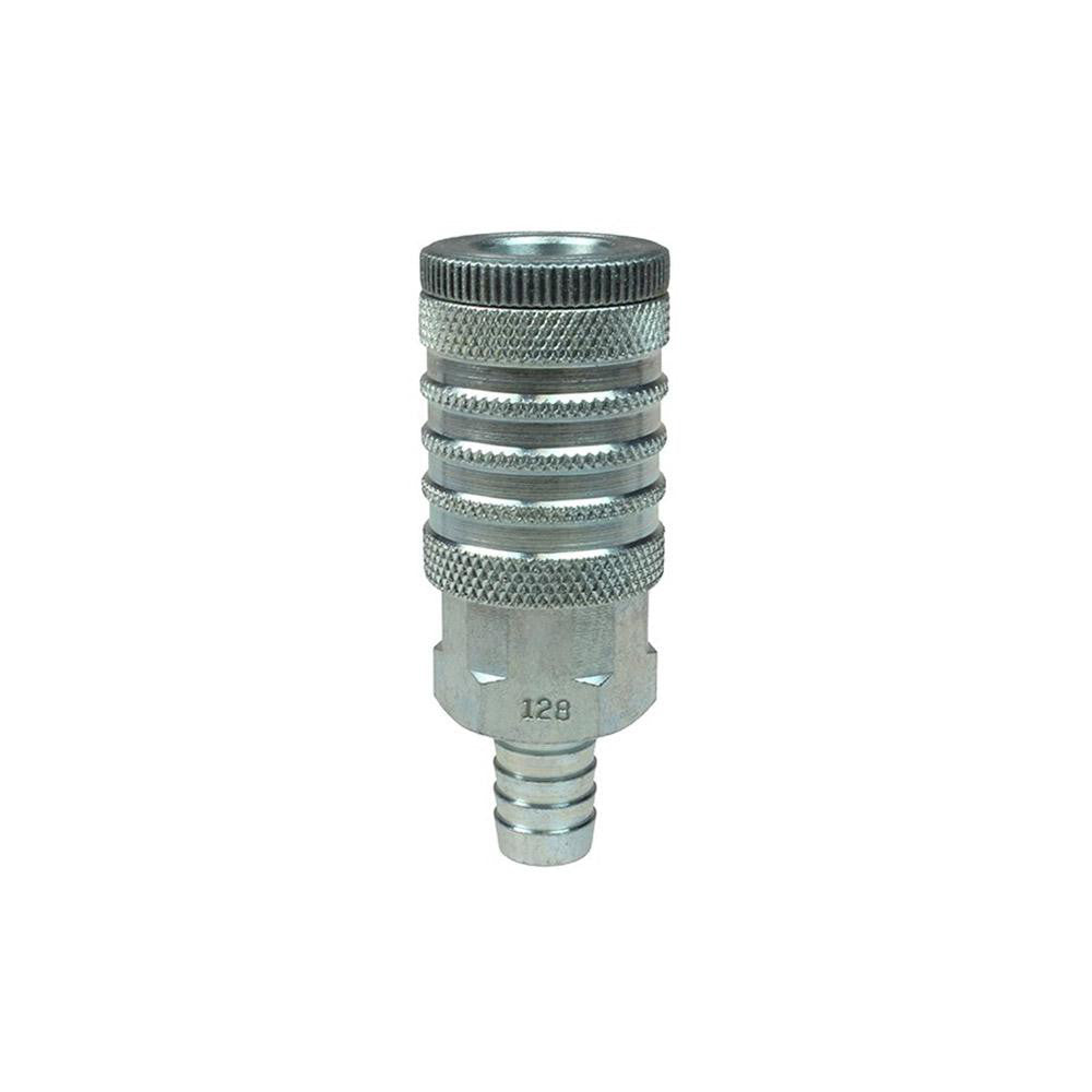 Coilhose Pneumatics 128 Pneumatic Hose Coupling: 1/2" Body Dia, Industrial Interchange
