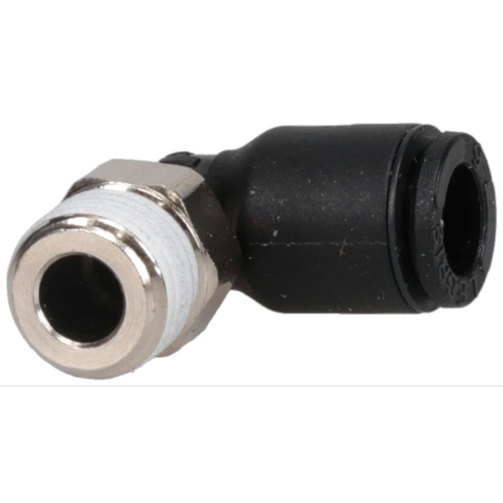 Legris 3109 06 10 Push-to-Connect Tube x Male BSPT Fitting: Male Elbow, BSPT