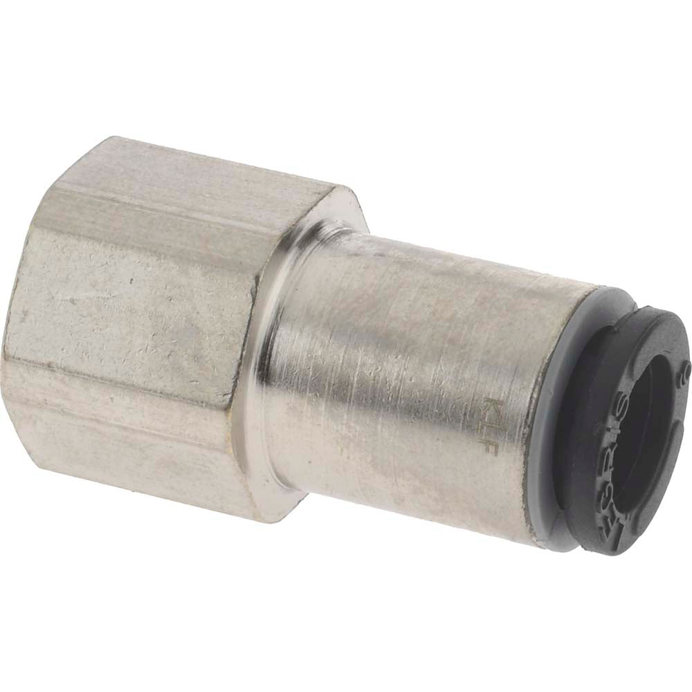 Legris 3114 06 10 Push-to-Connect Straight: BSPP, 6 mm Tube OD