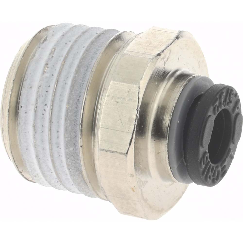 Legris 3175 04 13 Push-to-Connect Tube x Male BSPT Connector: BSPT, 5/32" Tube OD