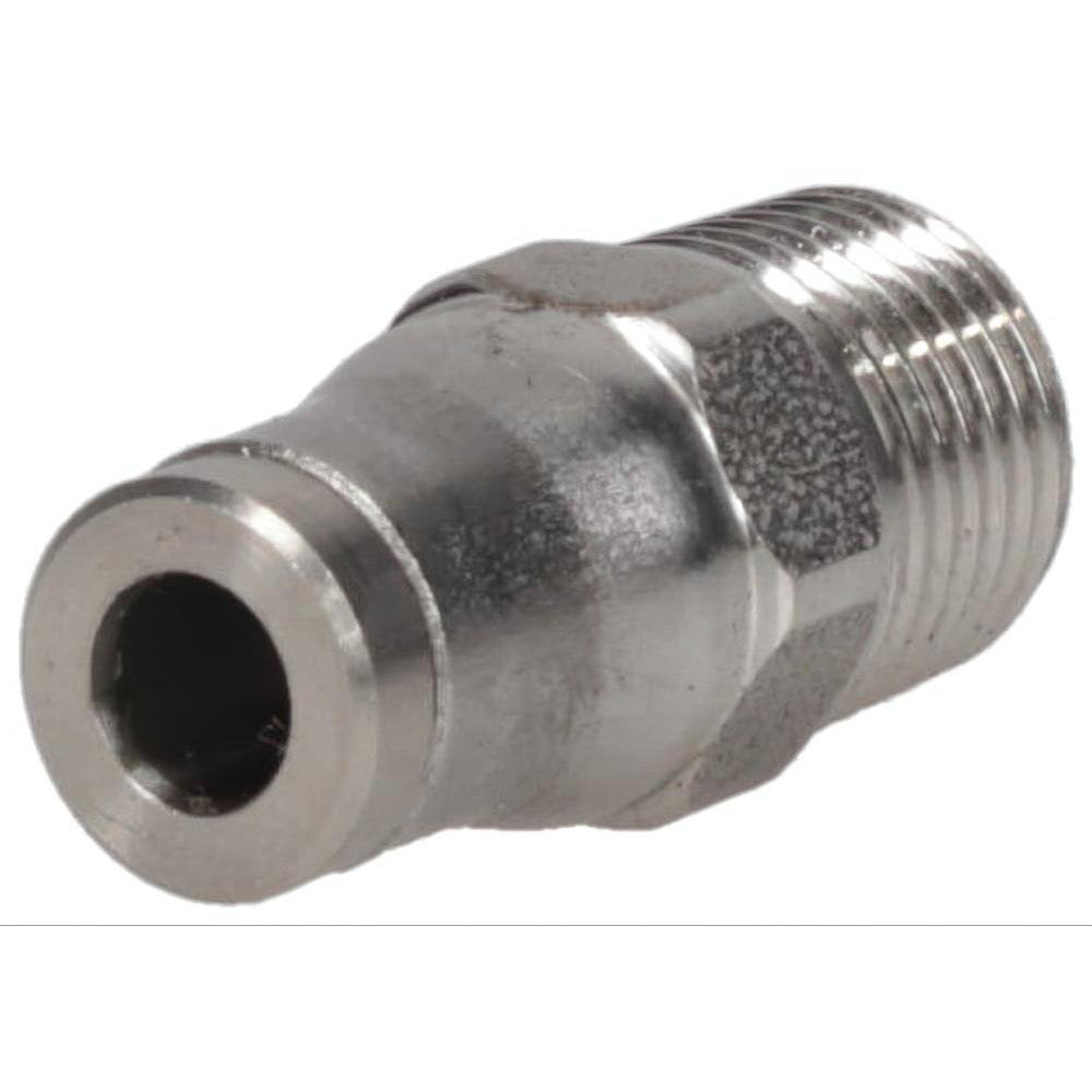 Legris 3805 04 10 Push-to-Connect Tube x Male x Tube x Male BSPT Connector: BSPT, 4 mm Tube OD