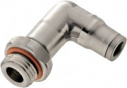 Legris 3899 04 19 Push-to-Connect Extended Elbow: M5x0.8, 4 mm Tube OD