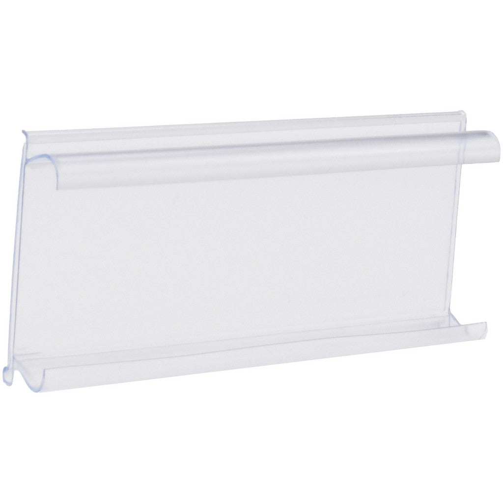 Aigner Label Holder WR-1253 3 Long x 1-1/4 Wide, Snap On Back, Label Holder