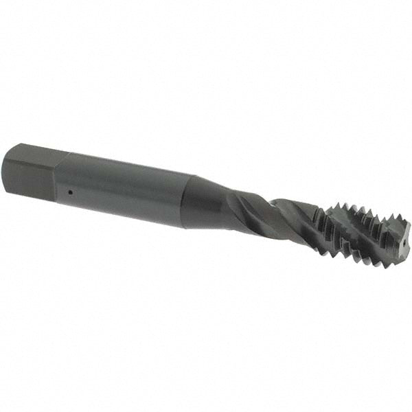 OSG 137901 Spiral Flute Tap: 3/8-16 UNC, 3 Flutes, Bottoming, 3B Class of Fit, Vanadium High Speed Steel, Oxide Coated