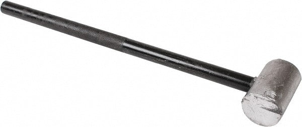 American Hammer AM18LNPG Non-Marring Hammer: 18 lb, 3-1/2" Face Dia, Lead Alloy Head