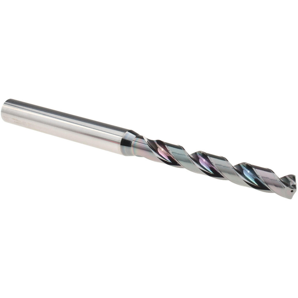 OSG 651025611 Jobber Drill: Letter F, 140 deg Point, Solid Carbide
