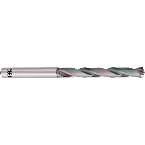 OSG 651017111 Jobber Length Drill Bit: 11/64" Dia, 140°, Solid Carbide