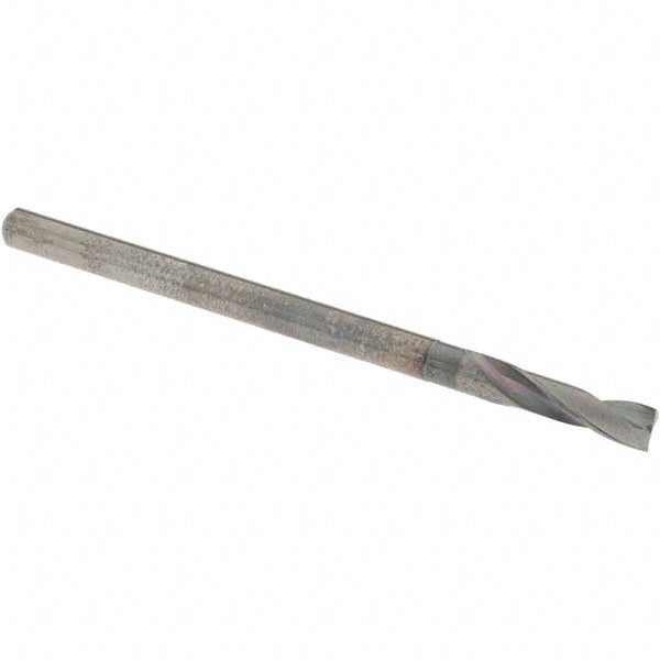 OSG 570012511 Screw Machine Drill Bit: 1/8" (0.1250) Dia, 180 deg, Solid Carbide