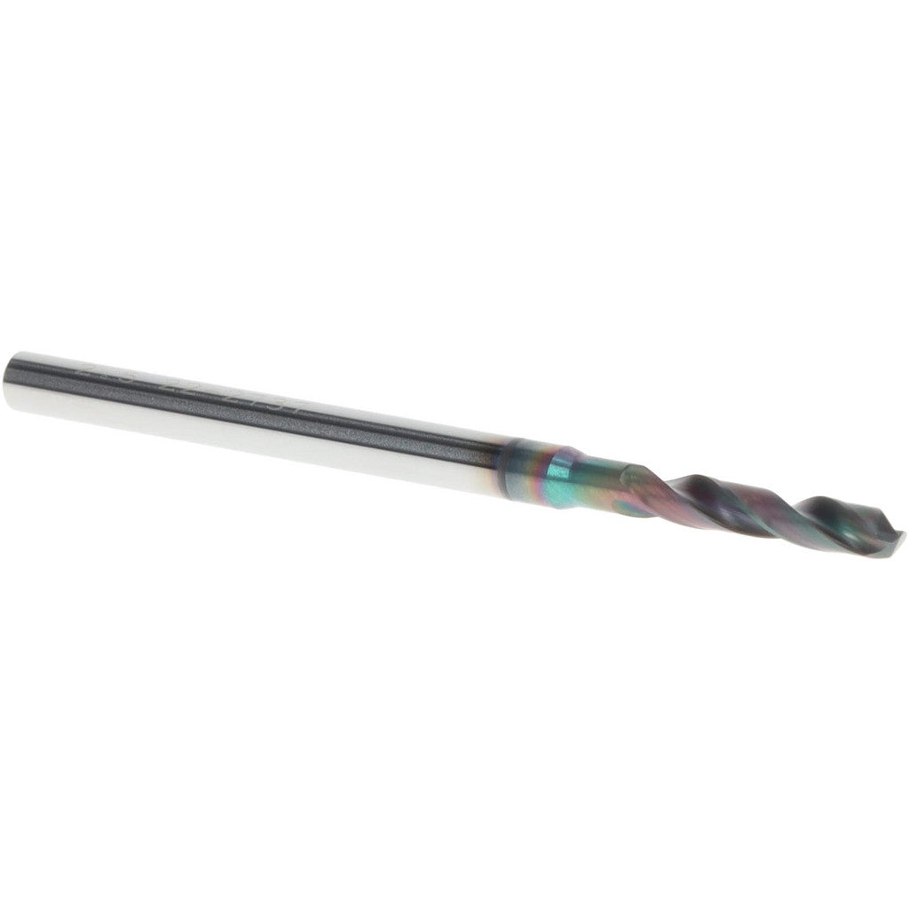 OSG HP243-0984 Screw Machine Drill Bit: 2.50 mm (0.0984) Dia, 140 deg, Solid Carbide