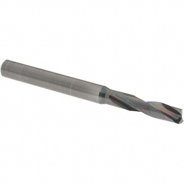 OSG 3330510 Screw Machine Drill Bit: 5.10 mm (0.2008) Dia, 180 deg, Solid Carbide