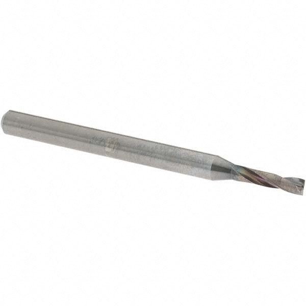 OSG 3330250 Screw Machine Drill Bit: 2.50 mm (0.0984) Dia, 180 deg, Solid Carbide