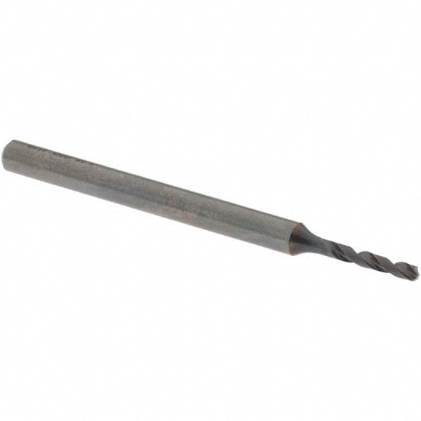 OSG 3300145 Micro Drill Bit: 1.45 mm Dia, (0.0571"), 140 deg, Solid Carbide