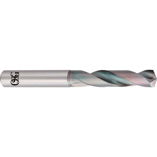 OSG 630037411 Screw Machine Drill Bit: 3/8" (0.3750) Dia, 140 deg, Solid Carbide