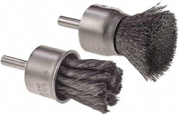 CGW Abrasives 60590 End Brushes: 3/4" Dia, Steel, Crimped Wire (Pack of 5)