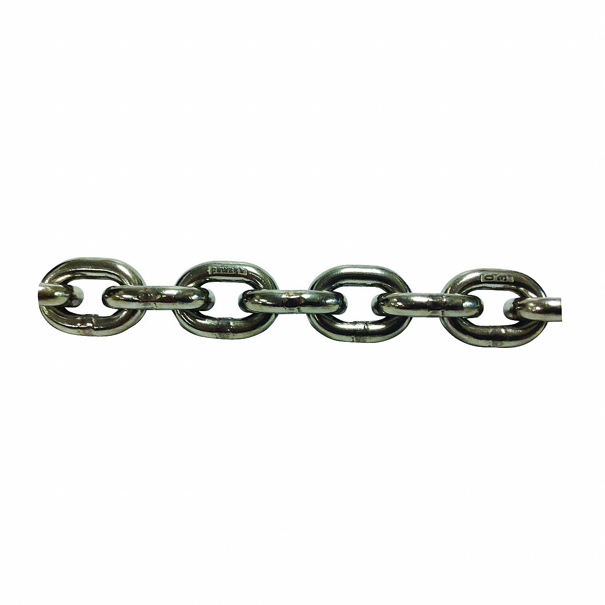 Pewag M 5085 Straight Chain 316 Stainless Steel 100' L 9 300 lb (39904/100)