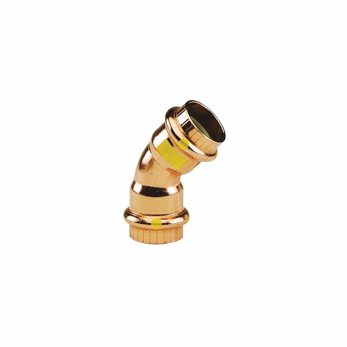 Viega Propress Propress 45 Elbow, 1-1/2" X 1-1/2", 2" (77038)