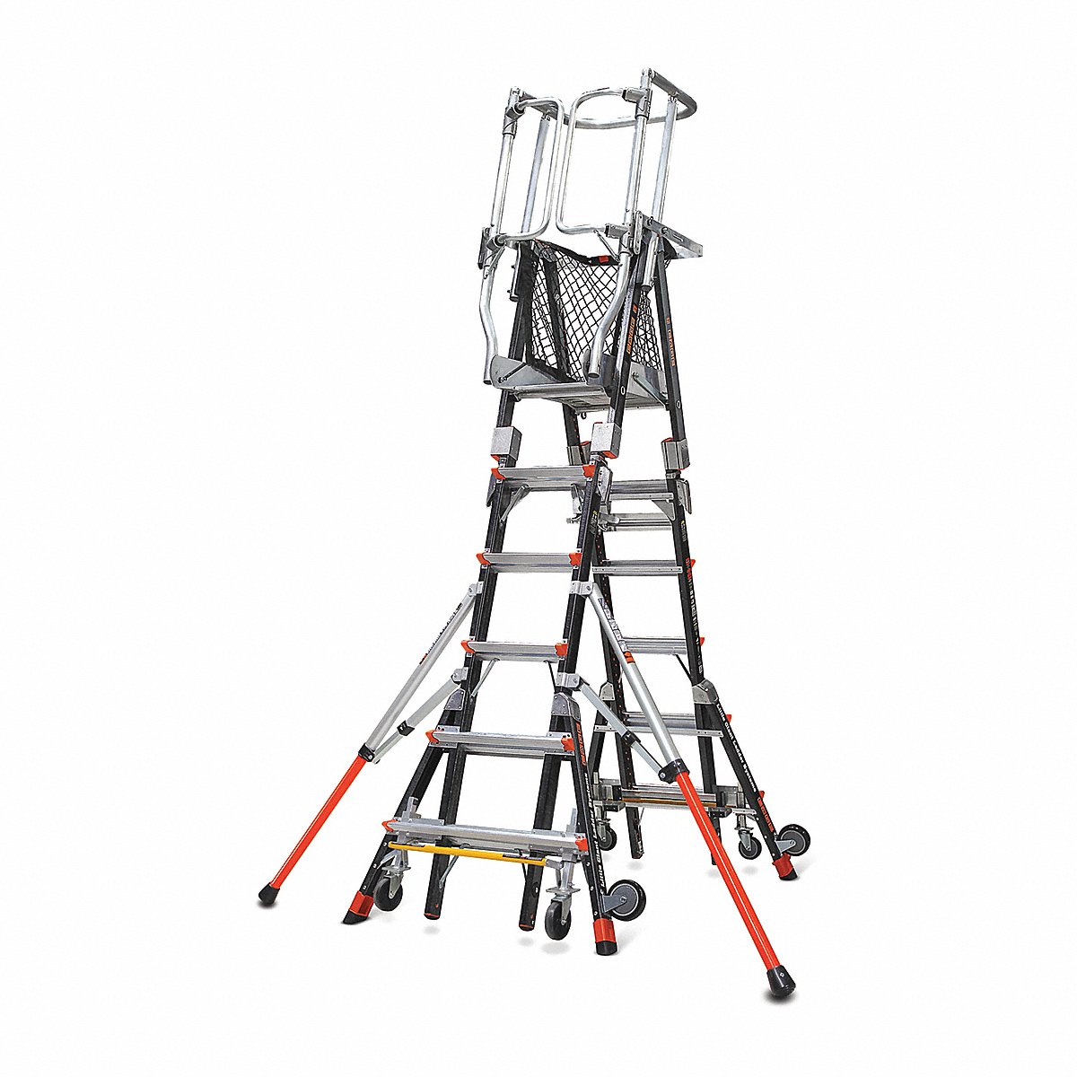 Little Giant Compct Cage Pltfrm Lddr, 10 Ft., Fbrglss, 10 ft (19506-244)