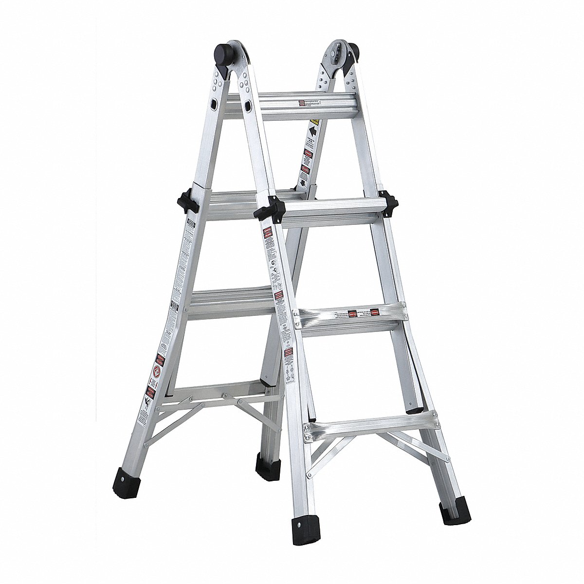 Louisville Ladder Multipurpose Ladder, Aluminum, 300Lb, 13Ft., 13ft (L-2098-13)