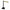 Retracta-Belt Barrier Post, Black Post with Black/Yellow Retractable Belt (332BA-BYD)