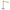 Retracta-Belt Mobile Barrier Post with Wheels, Gray Post with Yellow/Black Caution Belt (334PAPC-CAU)